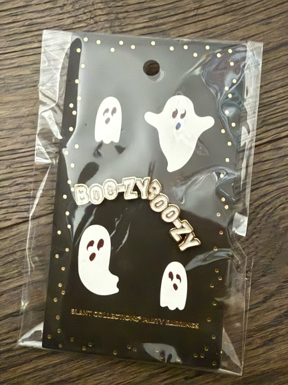 Boo-zy Earrings. NWT